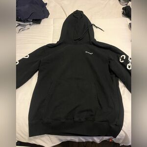 Never worn off white black sweatshirt